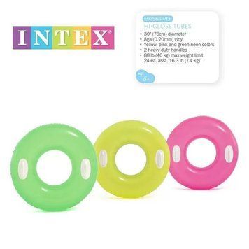 Intex Коло 59258 NP (24) однотонний з ручками, діаметром 76см, від 8 років, 3 кольори [Коробка] 59258  фото