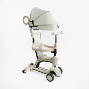Самокат 5в1 "Skyper" LF-04478 (4) колеса PU 125х35мм зі світлом, озвучування та підсвічування платформи, с ДОП. КОЛЕСАМИ, захисний бампер LF-04478 фото