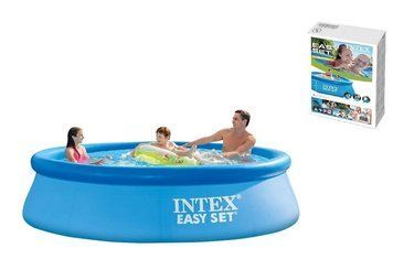 Intex Басейн наливний 28110 NP (1) розміром 244х76см, об`єм: 2420л, вага: 6,3 кг [Коробка] 28110 фото